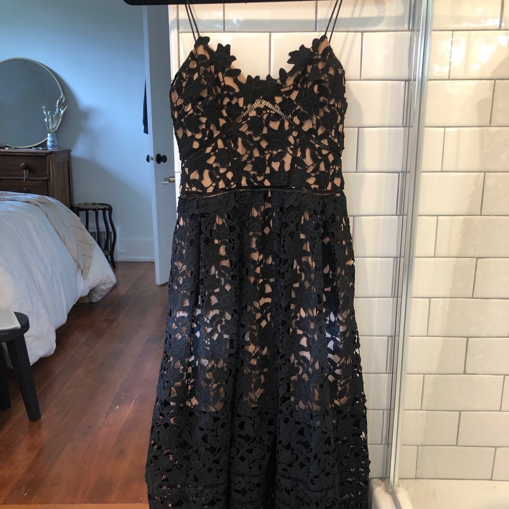 Self portrait azalea lace dress US 2